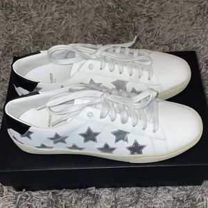 SOLD* YSL Star Leather Sneakers